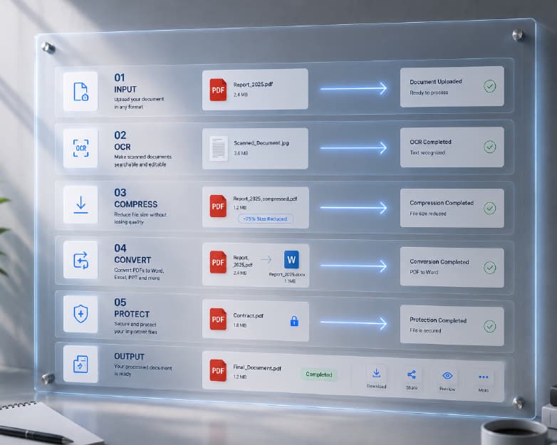 PDF to Word, Compression, OCR & More: The All-in-One Document Tool